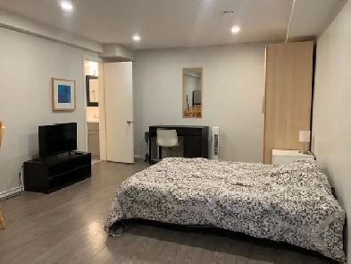 Furnished private bachelor suite. All included. Wi-Fi,laundry Image# 1