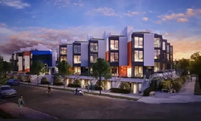 Brandnew 1 bedroom and den townhouse Style Image# 1