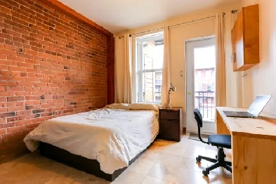 Luxurious bedroom, metro Frontenac, 850$, March 1st. Image# 1