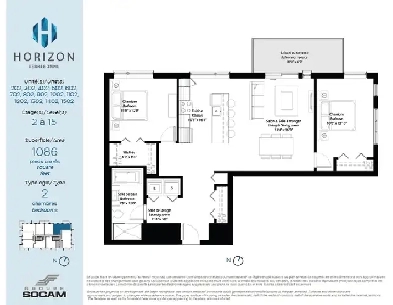 Modern Condo with Stunning Views at 1441 Chem. Gascon #902 Image# 1