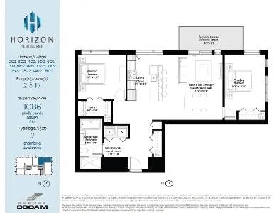 Modern Condo with Stunning Views at 1441 Chem. Gascon #1102 Image# 1