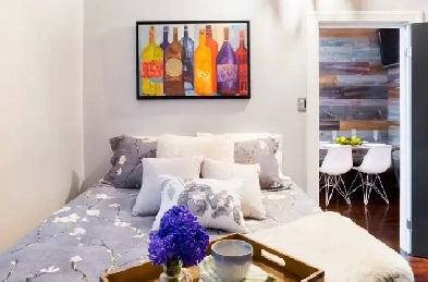 Furnished 2 Bedroom Suite All Utilities, Cable, Net Incl. Image# 1