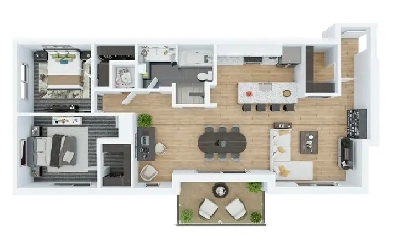 Condo 4½ neuf St-Eustache - Disponible le 1er Mai! Tout inclus Image# 1