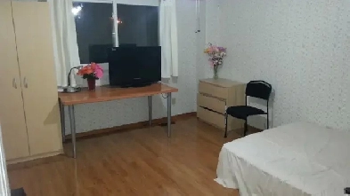 Room by day, week or month,  Seppared /Warden,(male)Include Int Image# 1