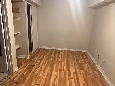 One bedroom basement for rent
