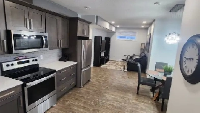 2 Brdm, 1 Bath, Fully Furnished Basement Suite Griesbach Image# 1