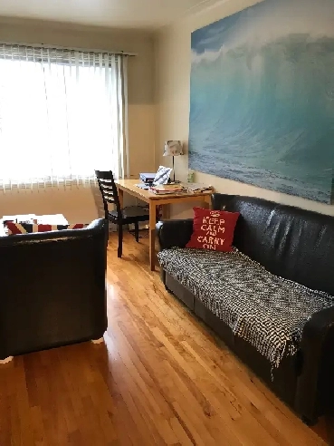 1 juillet $2200 Beau Grand 5 12 lumineux près métro St-Michel Image# 1