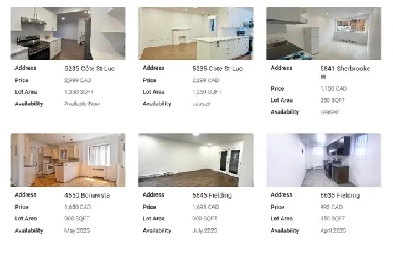 Apartments for rent Cote-des-neiges/NDG/Westmount Image# 1