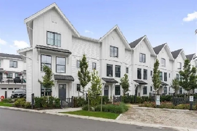 Bright & Stylish 4-Bedroom Townhome in Cloverdale Village Image# 1