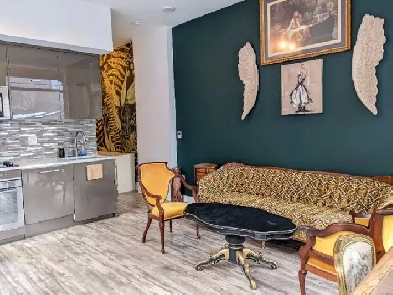 Furnished 1 BR Downtown Residential/Commercial Condo Image# 1