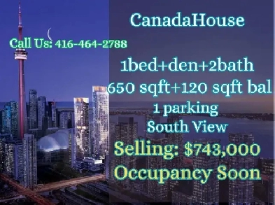 Discover Canada House: Your Ideal Urban Retreat! 1b den 2bath Image# 1