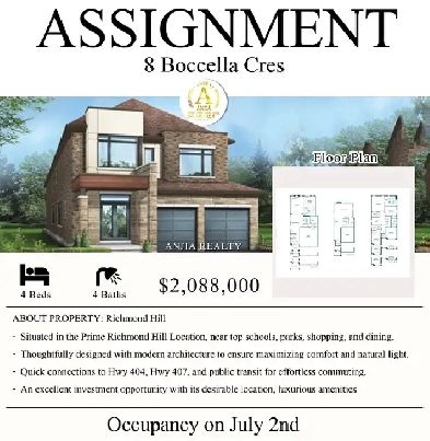 RICHMOND HILL/LAGACY HILL ASSIGNMENT FOR SALE Image# 1