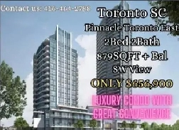 Selling At Original Price!! Pinnacle condo Toronto EastSellingS Image# 1