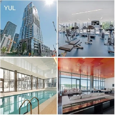 MUST SEE LUXURY DOWNTOWN STUDIO IN YUL 26th FLOOR CLOSE TO METRO Image# 1