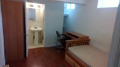 York University village basement bedroom, with privat washroom. Image# 1