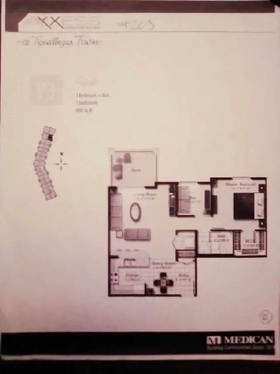 1 BEDROOM & DEN Image# 1