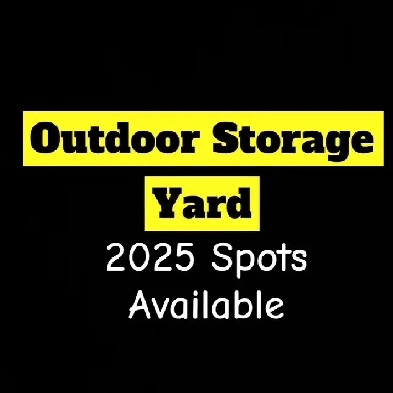 OUTDOOR STORAGE YARD - Selected Spaces Available Image# 1