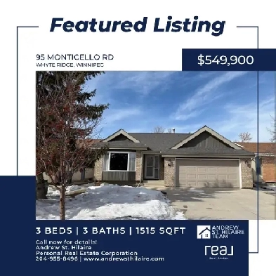 House For Sale (202505335) in Whyte Ridge, Winnipeg Image# 1