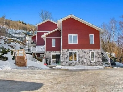 Ski in and out of your condo to the ski hills Mont St Marie