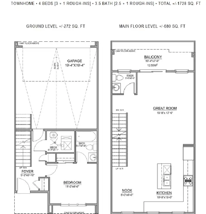 Huge four bedroom townhome for sale in Calgary in Calgary,AB - Condos for Sale
