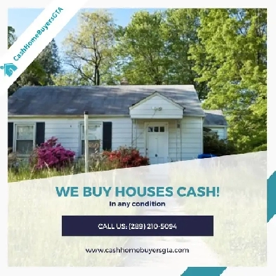 We buy house cash in Brockville. Call (289) 210-5094 Image# 1
