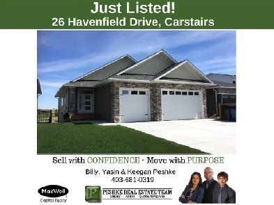 FOR SALE! 26 Havenfield Drive, Carstairs Image# 1