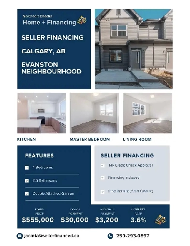 Home for Sale in Calgary for only $30K Down! Image# 1