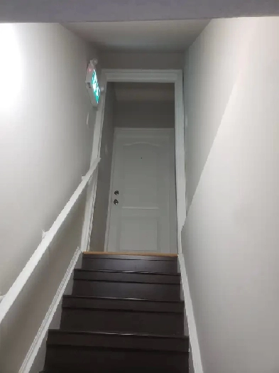 One bedroom legal basement