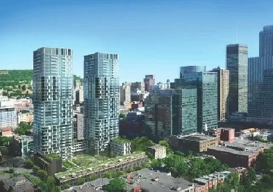 YUL - Luxury Studio on 22nd Floor Furnished (West View) Image# 1