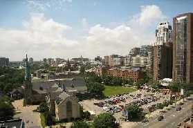 One Room of  luxury Condo apartment in Bay/Bloor ( Male studen)