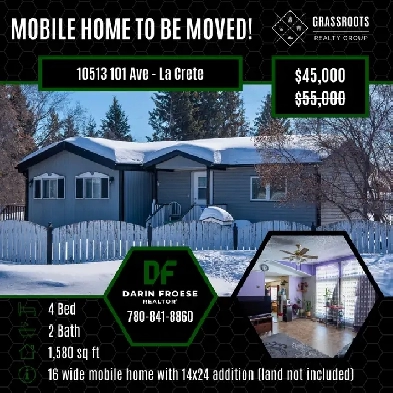 MOBILE HOME TO BE MOVED! Image# 5