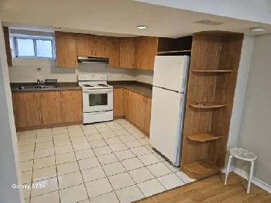 One bedroom basement apartment Yonge and Sheppard Ave.
