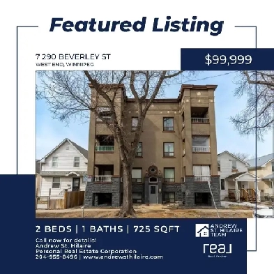 Condo For Sale (202506880) in West End, Winnipeg Image# 1