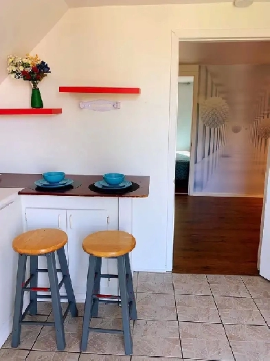 Full furnished 1BDR private entrance, free parking, wifi Image# 1