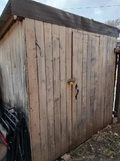 Shed 7 ft by 7ft fo long term rent $150 monthly Image# 1