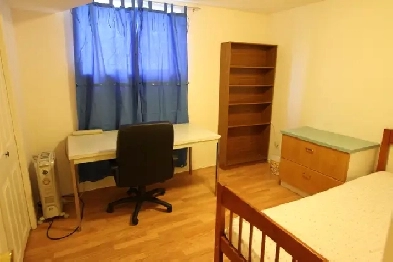 Bright and Quiet Basement Room for Rent Image# 1