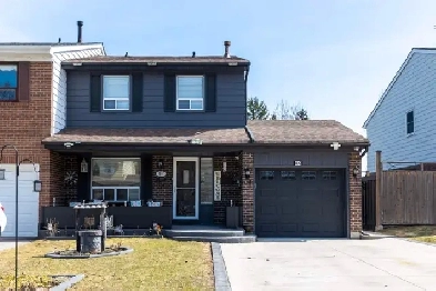 Beautifully Upgraded 3Br 2Bath Semi-Detached, Brampton W12066750 Image# 1
