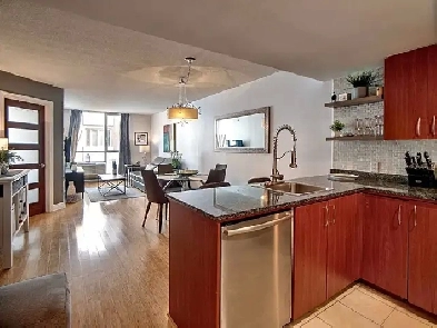 ALL FURNISHED CONDO WITH INTERIOR PARKING - DOWNTOWN  - 1800$ Image# 1