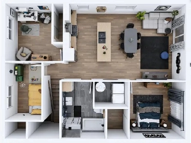 5.5 à louer / 5.5 to rent Image# 4