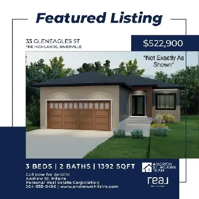 House For Sale (202507699) in The Highlands, Niverville Image# 1