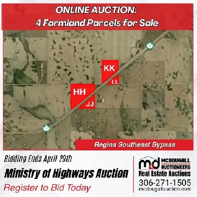 219 Acres - Farmland on Regina Bypass (Online Auction) Image# 1
