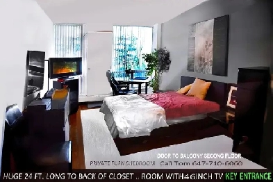 ROOM RENTAL @ 401 & DON MILLS RD. BUS STOP AT BUILDING Image# 1