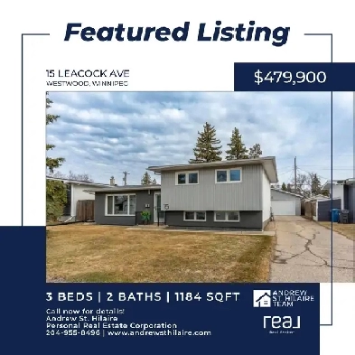 House For Sale (202508037) in Westwood, Winnipeg Image# 1