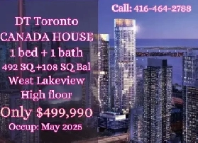 Canada House 1-Bed Assignment in DT! West Lakeview Image# 1