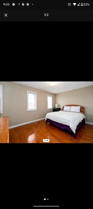 Upper room for rent Image# 1