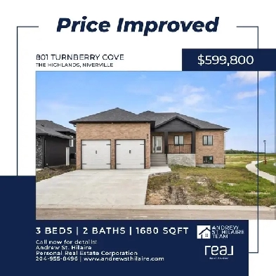 House For Sale (202503678) in The Highlands, Niverville Image# 1