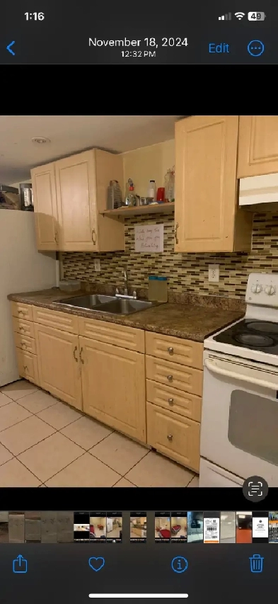 One basement‘ room from May first. Image# 1