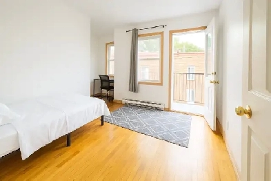 5½ Meublé | 2 Balcons | Laveuse-Sécheuse | Frontenac Metro Image# 1