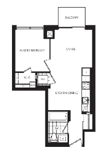 1 bed condo- with parking - OAKVILLE,ON Image# 1