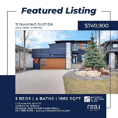 House For Sale (202508541) in Sage Creek, Winnipeg Image# 1